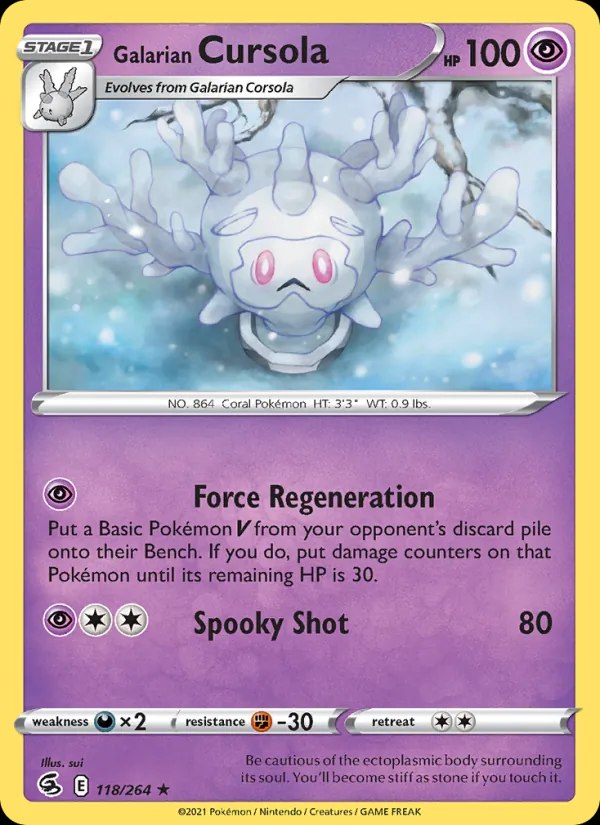 Galarian Cursola