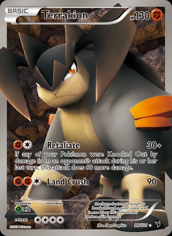 Terrakion (99 Full Art)