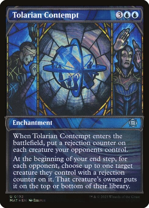 Tolarian Contempt (Halo Foil)