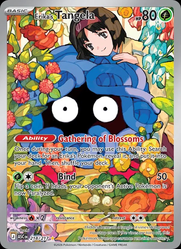 Erika's Tangela - 218/217