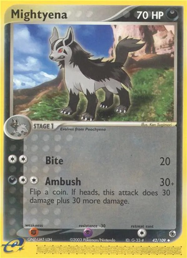 Mightyena - 42/109