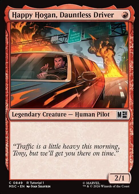 Happy Hogan, Dauntless Driver (0849)