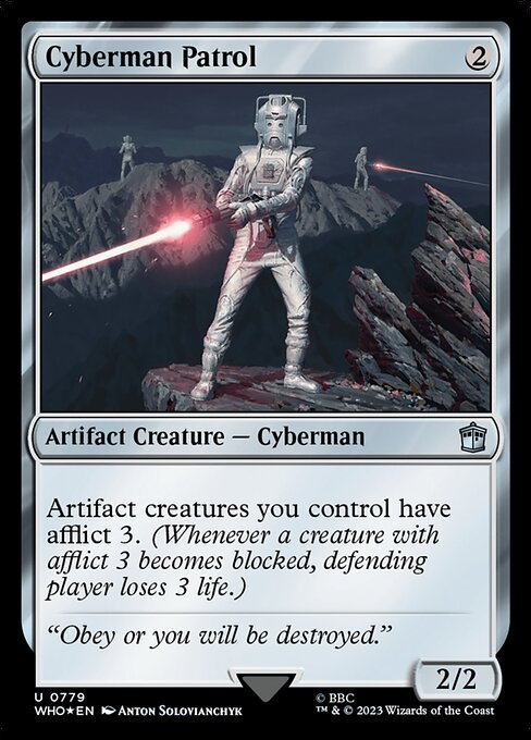 Cyberman Patrol (Surge Foil)