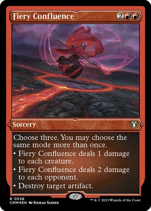 Fiery Confluence (Foil Etched)