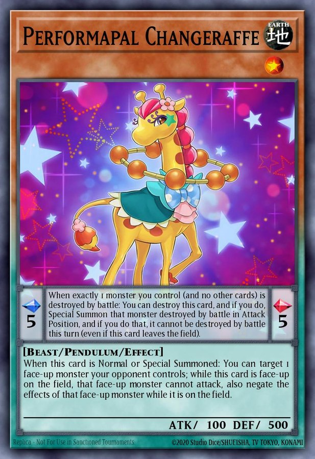 Performapal Changeraffe