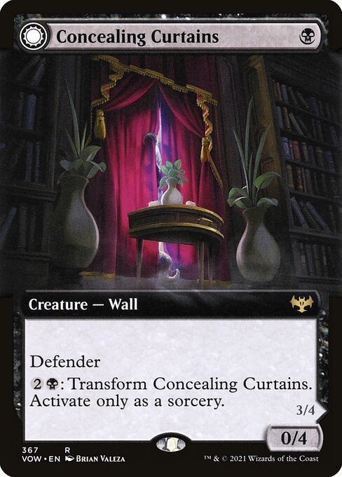 Concealing Curtains (Extended Art)