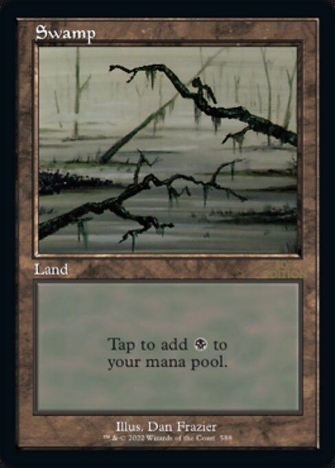 Swamp (588) (Retro Frame)