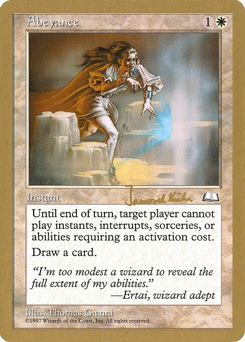 Abeyance (Arena League)