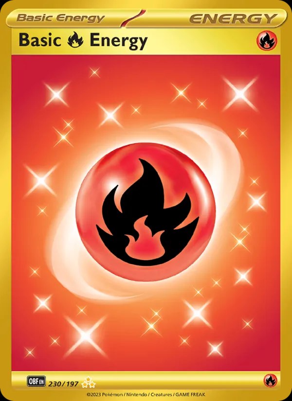 Basic Fire Energy (Cracked Ice Holo)