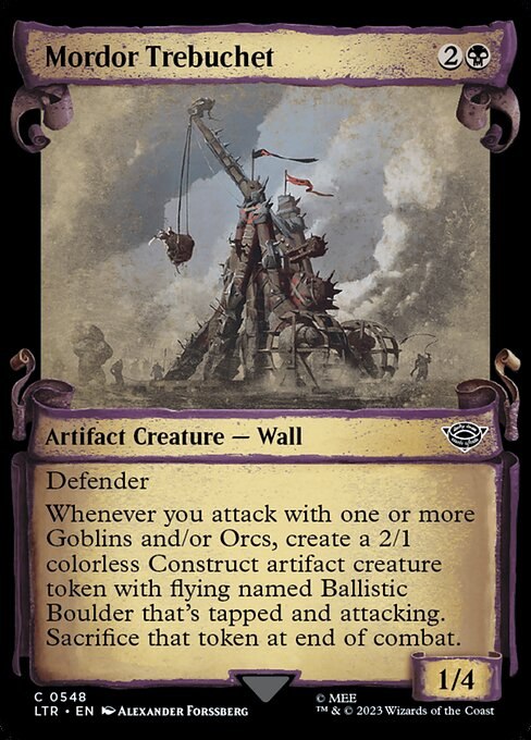 Mordor Trebuchet (Showcase Scrolls)