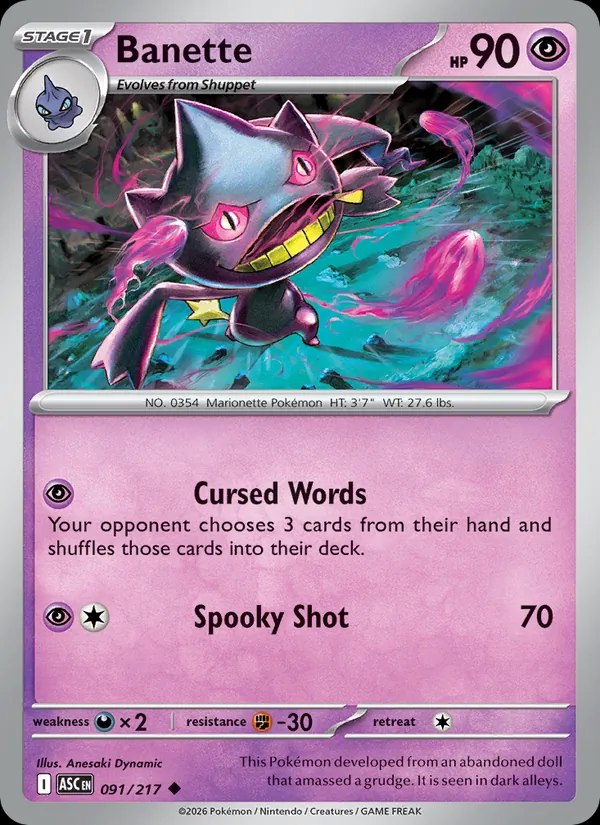 Banette - 091/217
