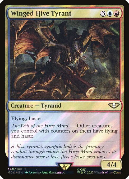 Winged Hive Tyrant (Surge Foil)