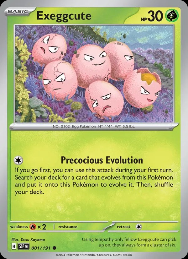 Exeggcute - 001/191