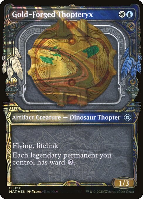 Gold-Forged Thopteryx (Halo Foil)