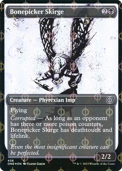 Bonepicker Skirge (Showcase) (Step-and-Compleat Foil)