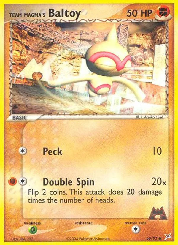 Team Magma's Baltoy - 2004 (Tsuguyoshi Yamato)
