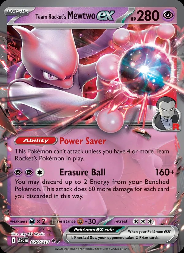 Team Rocket's Mewtwo ex