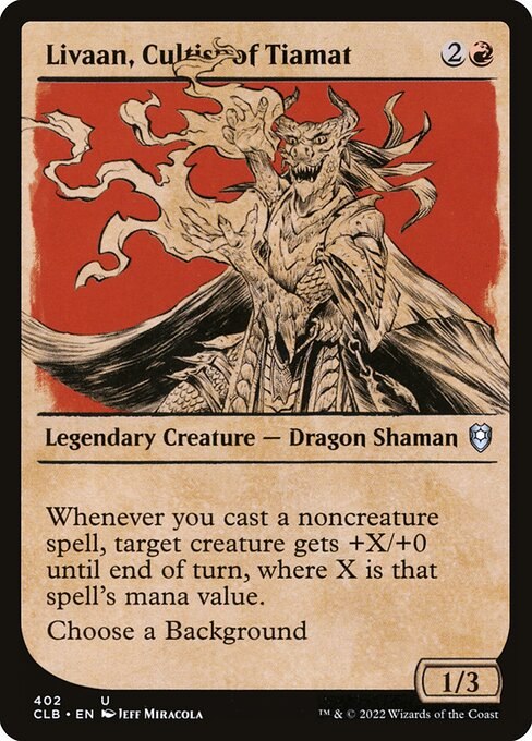 Livaan, Cultist of Tiamat (Showcase)