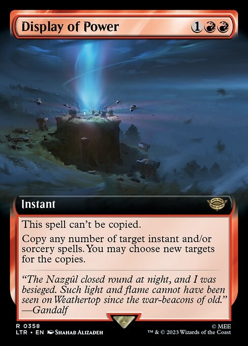 Display of Power (Extended Art)