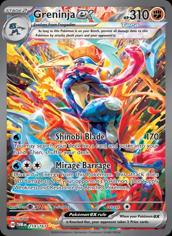 Greninja ex - 214/167