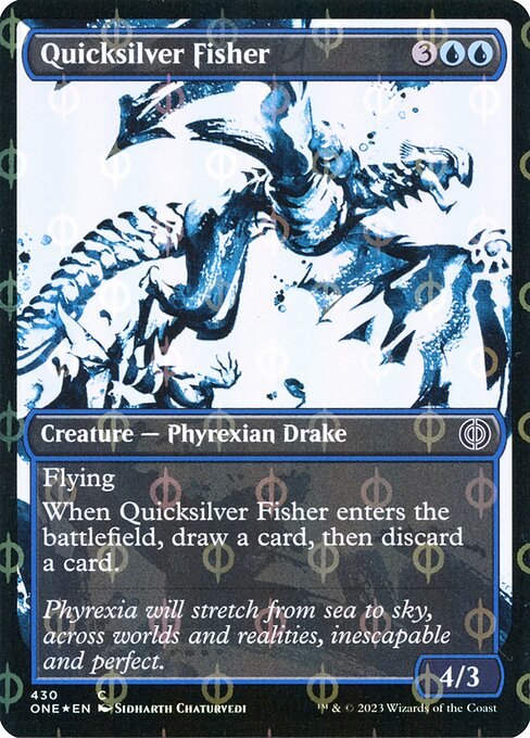Quicksilver Fisher (Showcase) (Step-and-Compleat Foil)