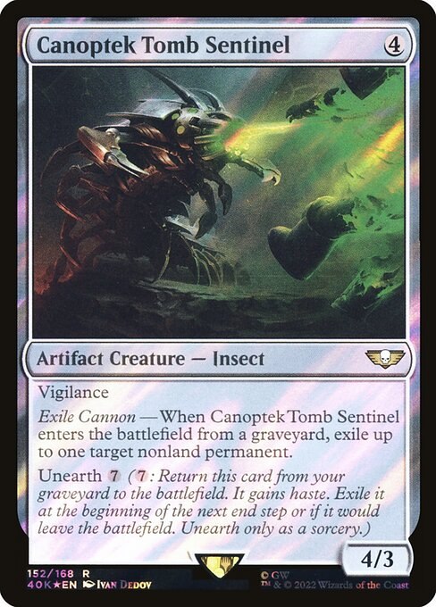 Canoptek Tomb Sentinel (Surge Foil)