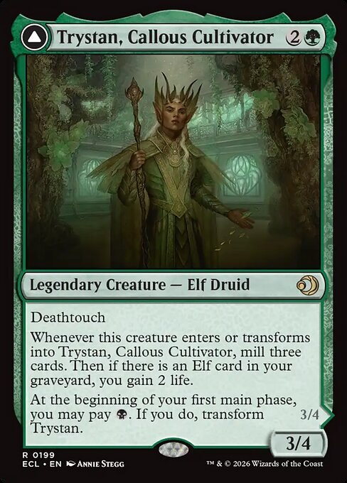 Trystan, Callous Cultivator