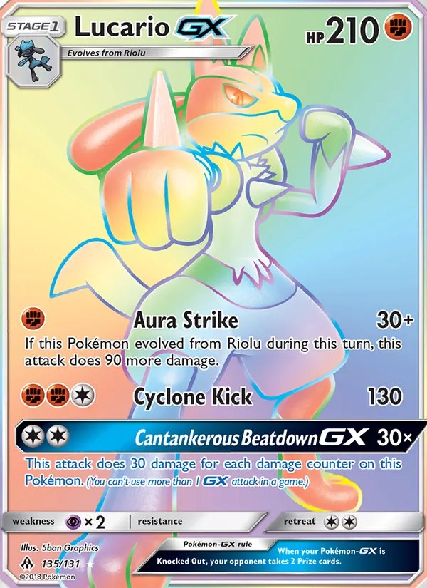 Lucario GX (Full Art)