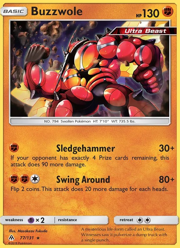 Buzzwole - 77/131 (Pokemon League)