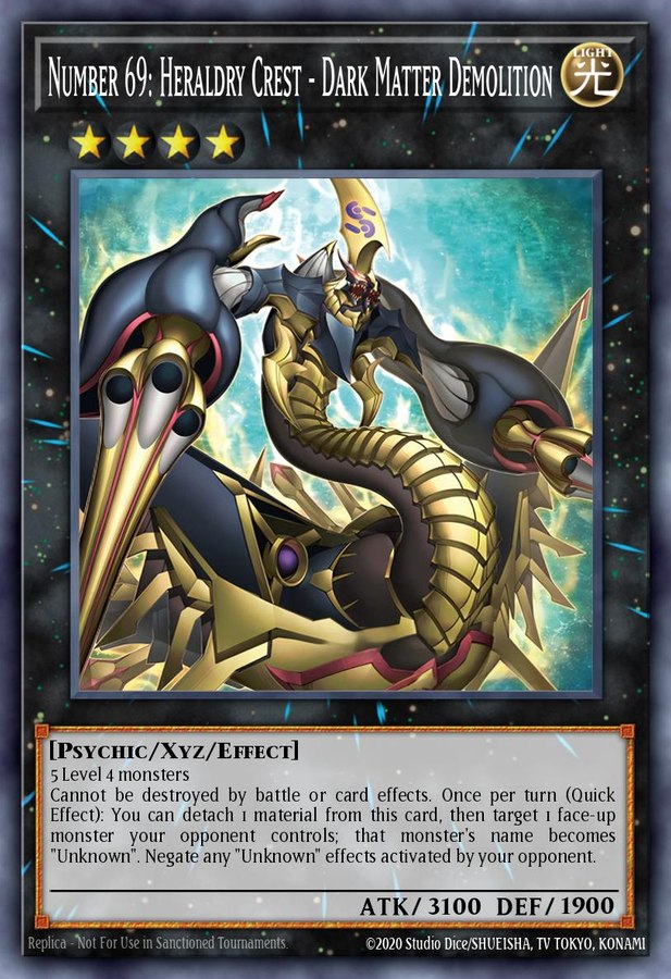 Number 69: Heraldry Crest - Dark Matter Demolition