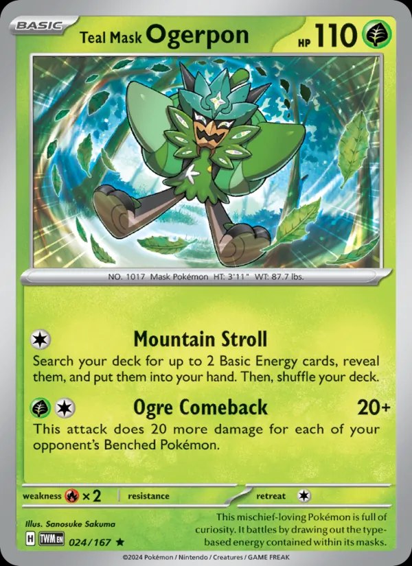 Teal Mask Ogerpon - 148/SV-P
