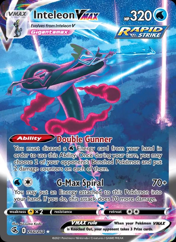 Inteleon VMAX (Alternate Art Secret)