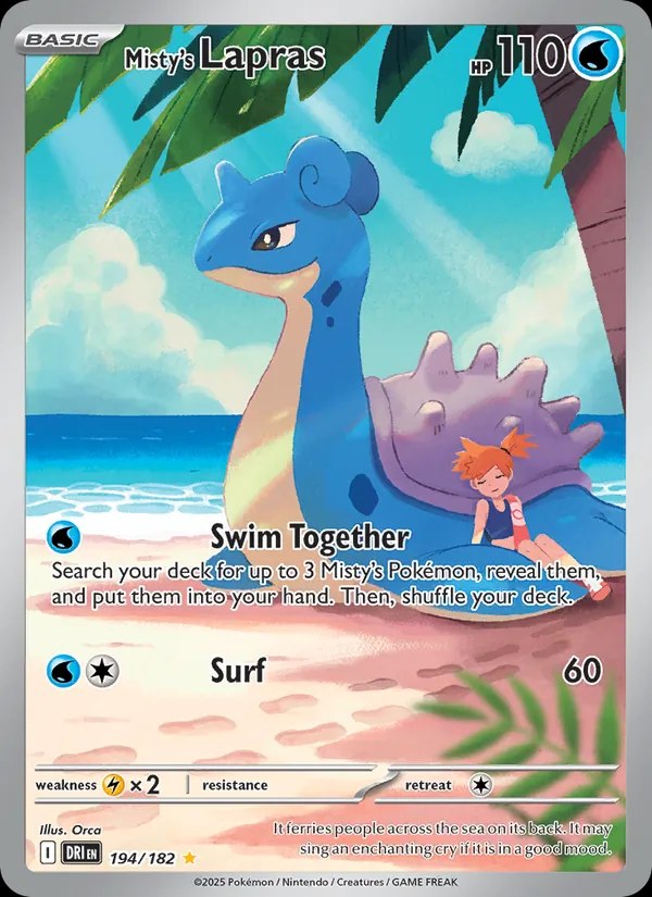 Misty's Lapras - 194/182