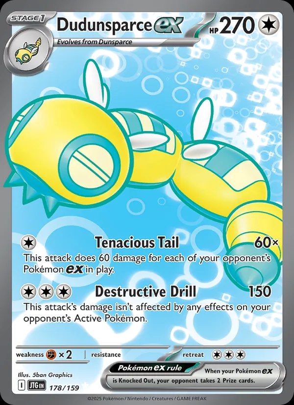 Dudunsparce ex - 178/159