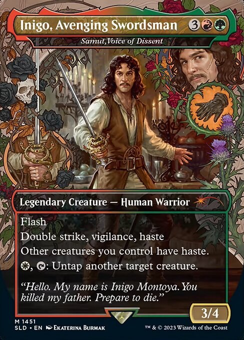 Inigo, Avenging Swordsman - Samut, Voice of Dissent
