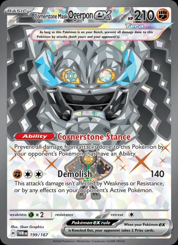 Cornerstone Mask Ogerpon ex - 199/167
