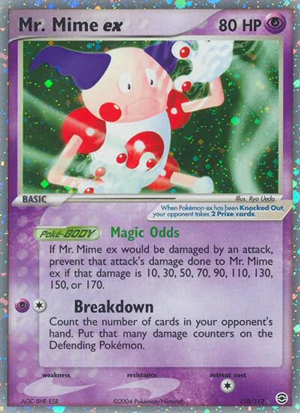 Mr. Mime ex - 110/112