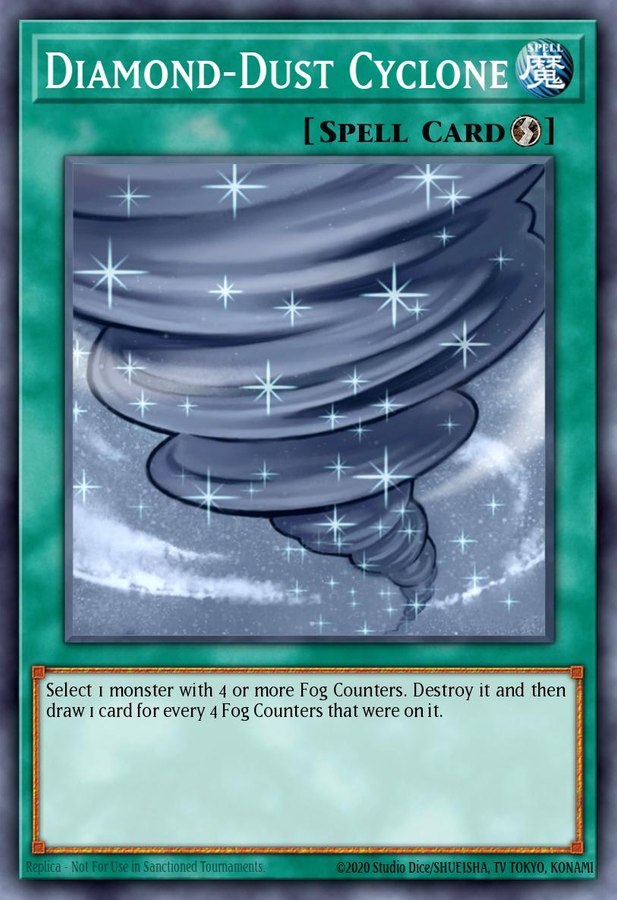 Diamond-Dust Cyclone