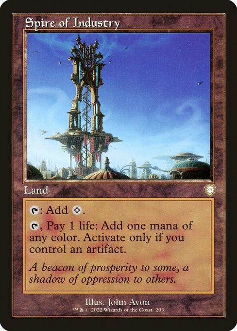 Spire of Industry (Retro Frame)