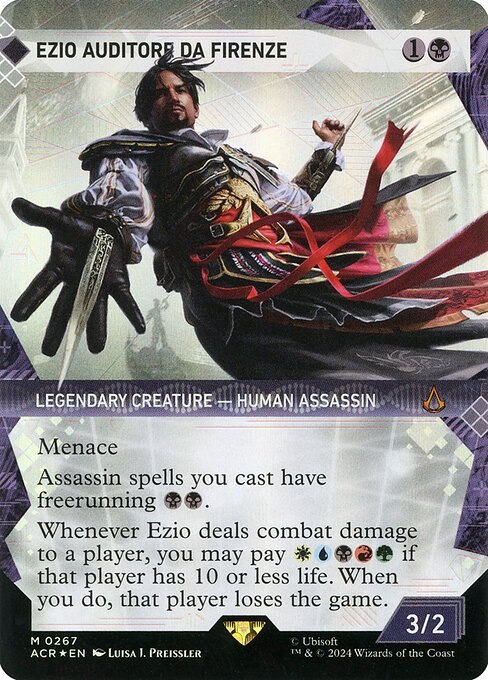 Ezio Auditore da Firenze (Showcase) (Textured Foil)