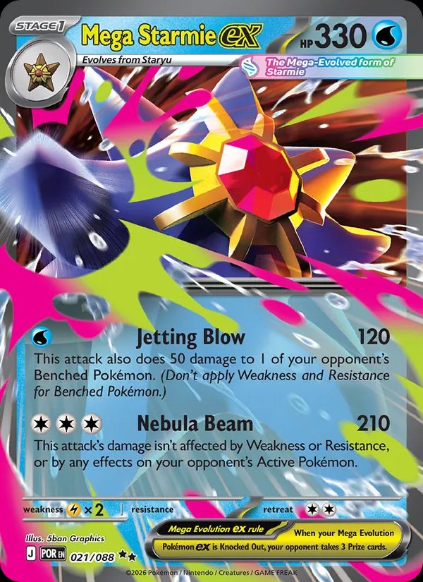 Mega Starmie ex - 111/080