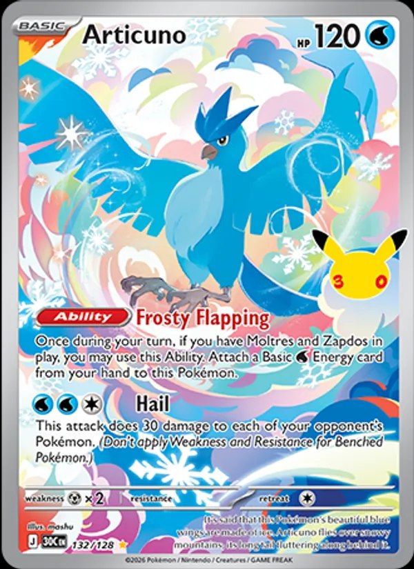 Articuno - 132/128