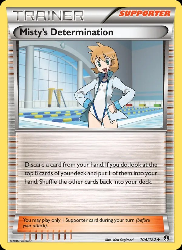 Misty's Determination