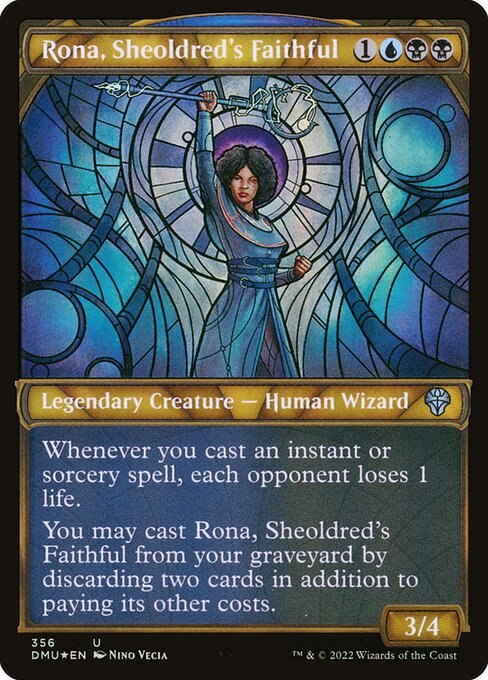 Rona, Sheoldred's Faithful (Textured Foil)