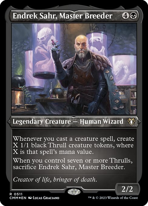 Endrek Sahr, Master Breeder (Foil Etched)