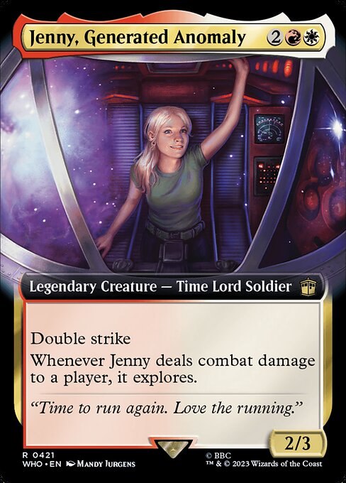 Jenny, Generated Anomaly (Extended Art)