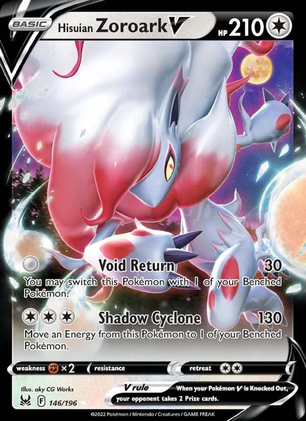 Hisuian Zoroark V - 146/196