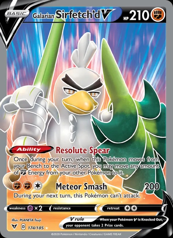 Galarian Sirfetch'd V - 106/100