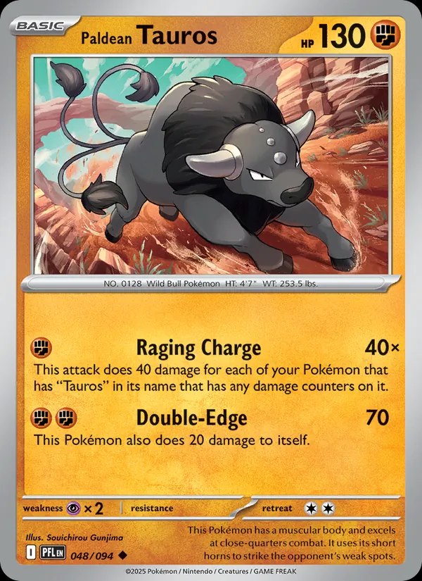 Paldean Tauros - 011/073