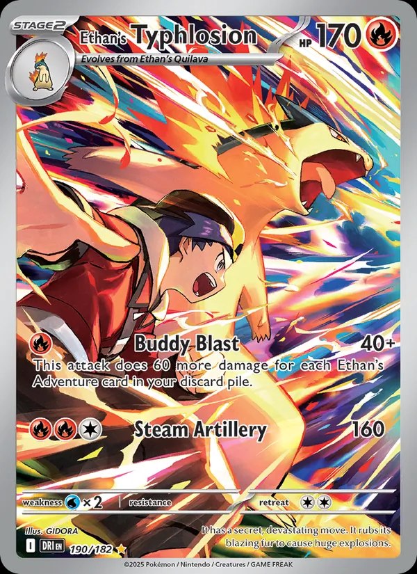 Ethan's Typhlosion - 190/182